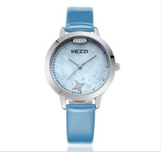ooplm Kezzi Ke purple dream quartz waterproof watch Korean fashion ladies watch belt 1272 diamond drill flow (Intl) - Intl