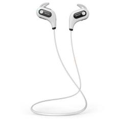 Original Bluedio S6 Bluetooth Sports Headset Stereo Music Earphone/Earbuds Sweatproof Sport Headphones for iPhone Headphone(White) (Intl)