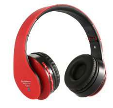 Ovleng STN-12 Bluetooth Wireless Headset Headphone Earphone Red (Intl)