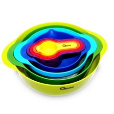 Oxone OX-041 Rainbow 8 pcs Mixing Bowl Set