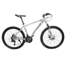 Pacific MTB Exotic 100 - Putih-Merah - Gratis Pengiriman Surabaya