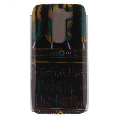 Painted Pattern Soft TPU Thin Case for LG G2mini (Multicolor) - Intl