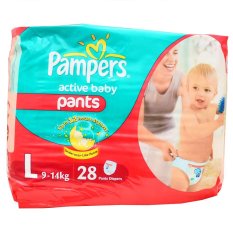 Pampers Active Baby Pants L - 28
