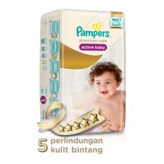 Pampers Premium Care Popok Perekat - L-52