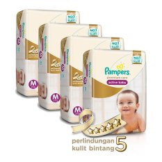 Pampers Premium Care Popok Perekat - M-40 - Box Isi 4