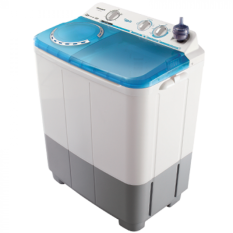 Panasonic Mesin Cuci Twin Tube 9 KG - NAW96FC2A Putih Biru Khusus Jabodetabek
