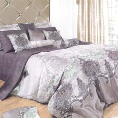 Pantone Set Bed Cover - Nichole - Ungu