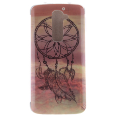 Pattern Clear TPU Silicone Gel Back Cover Skin Soft Case for LG G2 (Multicolor) (Intl)