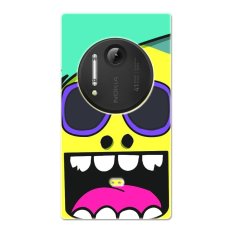 PC Plastic laughing cartoon monster Case for Nokia Lumia 1020 yellow - Intl