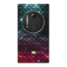 PC Plastic red and blue nebula Case for Nokia Lumia 1020 red and blue - Intl
