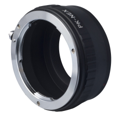 Pentax Lens to SONY NEX E Mount Adapter NEX-6 NEX-5R NEX-F3 NEX-VG10 DC078-SZ (Black) - Intl