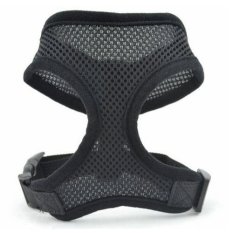 Pet Puppy Control Harness Mesh Vest for Dog Cat Soft Walk Collar Safety Strap(Black XS) - Intl
