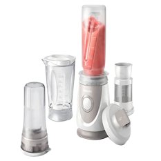 Philips HR 2874 Mini Blender - Putih-Silver