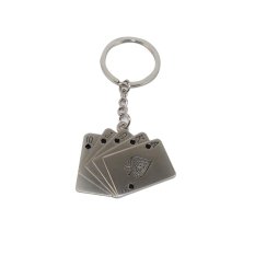 Playing Cards Poker Decorative Hanging Ornament Pendant Keychain Key Ring Keychains (Intl)