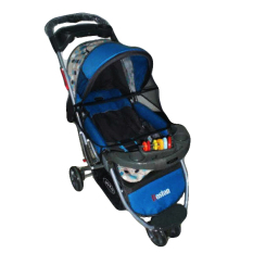 Pliko Boston PK-338 - Baby Stroller Kereta Dorong Bayi 3 in 1 - Biru Muda