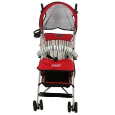 Pliko Buggy Winner PK-106 - Buggy Baby Stroller / Kereta Dorong Bayi - Merah