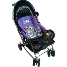 Pliko Ranger PK-298 - Baby Stroller - Kereta Dorong Bayi 4 in 1 - Ungu