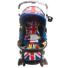 Pliko Rodeo PK-398 - Baby Stroller - Kereta Dorong Bayi 4 in 1 - U.K