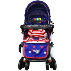 Pliko Rodeo PK-398 - Baby Stroller - Kereta Dorong Bayi 4 in 1 - US
