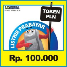 PLN Pulsa Token Rp 100.000