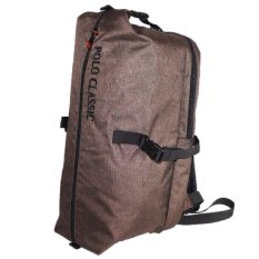 Polo Classic Ransel Laptop & Travel Bag - Cokelat