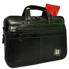 Polo Classic Tas Softcase Laptop + Document Kulit Original HighClass