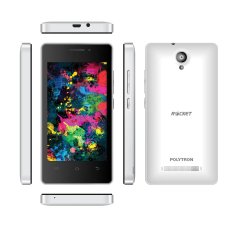 Polytron Smartphone Rocket R2406 4 inch - RAM 512MB + ROM 4GB - White
