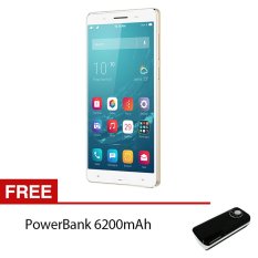 Polytron Zap6 4G550 Smartphone - 16 GB - Putih + Gratis Powerbank