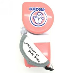 Portable Air Conditioner USB Fan Handheld Mini- Pink