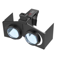Portable Folding 3D VR Glasses Virtual Reality Headset Movie Game Universal for iPhone Samsung / All 4.0 to 6.0 Inch Smart Phone (Intl)