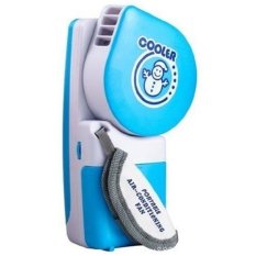 Portable Handheld Mini Air Conditioner USB Fan - Biru