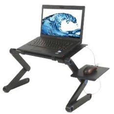 Portable Laptop Table with Mouse Desk Length 42cm - A-LDM-42B - Black