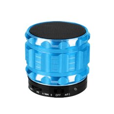 Portable Mini Bluetooth Wireless Speaker Subwoofer Suport Radio For MP3 Computer Phone (Blue)