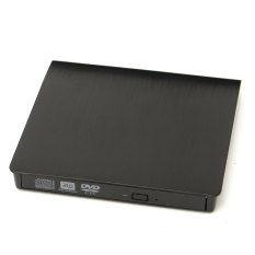 Portable USB 3.0 External DVD-RW For Desktop Laptop DVD Reader Writer Drive Play (Black) - Intl