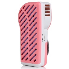 Portable Vacuum Handheld Mini Portable Air Conditioner USB Fan - Pink