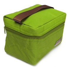 Portable Waterproof Thermal Insulated Lunch Bag Travel Picnic Tote Storager Box Green