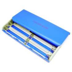 Power Bank Exchangeable Cell Case For 5Pcs 18650 - Biru