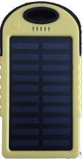 Power Bank Solar Tenaga Surya Capacity 88000 mAh - Kuning