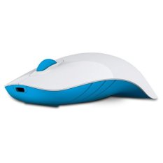 Powerlogic Mouse Wireless Air Shark - Putih Biru