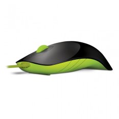 Powerlogic Optical Mouse Shark - Green Black