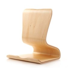 Premium Hard Natural Wood Stand Holder for iPad/iPad Mini and Most Other Tablets(Beige) - Intl