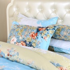 Printing Bedding Set Fashion Bed Sheet / Duvet Cover / Pillowcase Winter spring autumn Cotton Bed Set Comforter Bedding Sets (Intl)