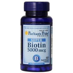 Puritan Pride Super Biotin Penumbuh Rambut - 60 Caps