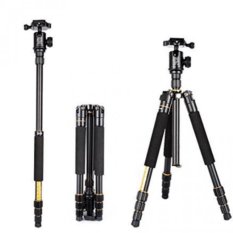 Q-999S Tripod 1460mm 6KG Camera Tripod with Detachable Ballhead Kit For Digital SLR