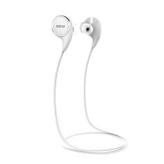 QCY QY7 Wireless Bluetooth Headset Fashion Sport Handsfree Headphones Stereo Music Bass Earphones fone de ouvido with Microphone (White)(Intl)