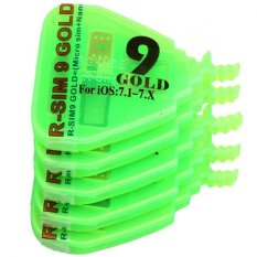 R SIM 9 Gold untuk Unlock Apple Iphone 5, 5c, 5s, 4s