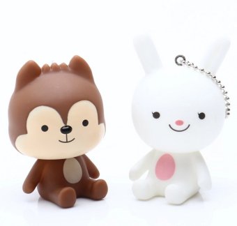 rabbitshop sepasang gantungan kunci descendants of the sun rabbit wolf lazada indonesia rabbitshop sepasang gantungan kunci descendants of the sun rabbit wolf lazada indonesia