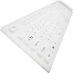 Rapid Keyboard Flexible Usb BR- KB 109 - Putih