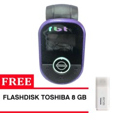 RBT CG-93 Car MP3 USB/TF Player With FM Modulator + Gratis Flashdisk Toshiba 8 GB - Ungu
