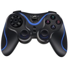 Rechargeable Wireless Game Controller For Android Smart TV/Tablet/Mobile Phones Gamepad(Black) (Intl)